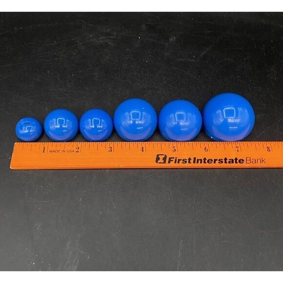 Terrace Strategy Game 1991 Star Trek Next Generation 6 Blue Pieces - Picture 4 of 4